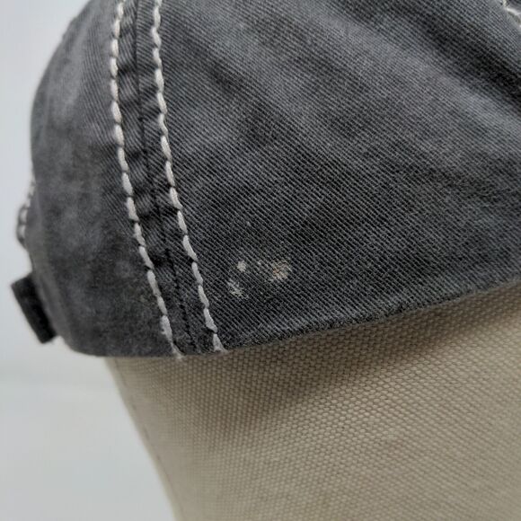 KBethods Women's Christmas Hat Gray Mama Elf Embroidered Distressed - Picture 7 of 13